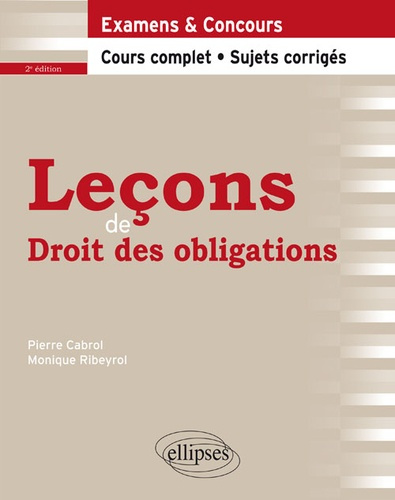 Emprunter Leçons de droit des obligations. 2e édition livre