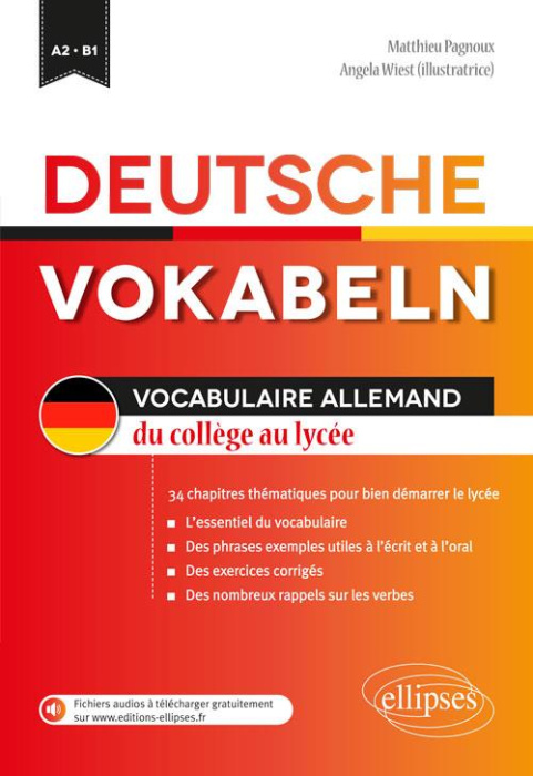 Emprunter Deutsche Vokabeln . Vocabulaire allemand du collège au lycée A2-B1 livre