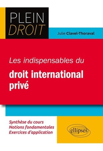 Emprunter Les indispensables de droit international privé livre