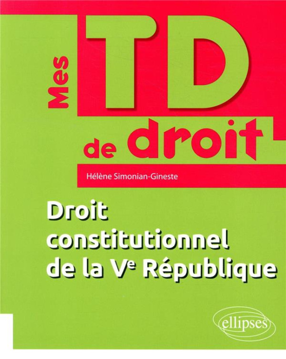 Emprunter Droit constitutionnel de la Ve république livre