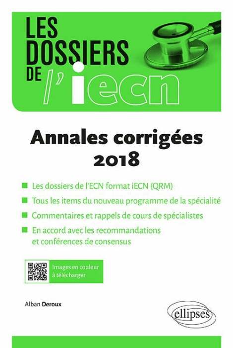Emprunter ECNi. Annales corrigées, Edition 2018 livre