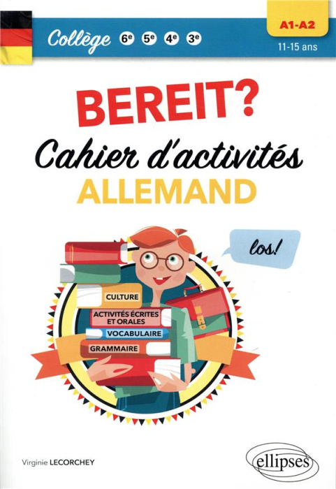 Emprunter Allemand Collège 6e, 5e, 4e, 3e Bereit? Cahier d'activités A1-A2 livre