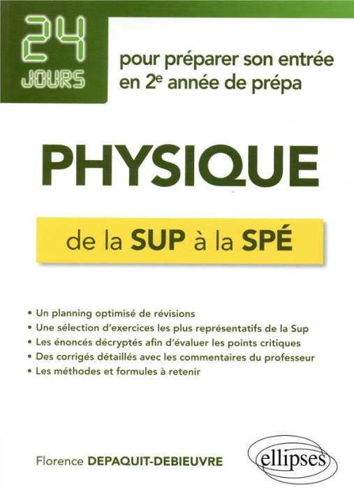 Emprunter Physique de la Sup à la Spé. 24 jours pour préparer son entrée en 2e année de prépa livre