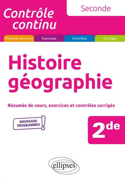 Emprunter Histoire-Géographie 2de livre