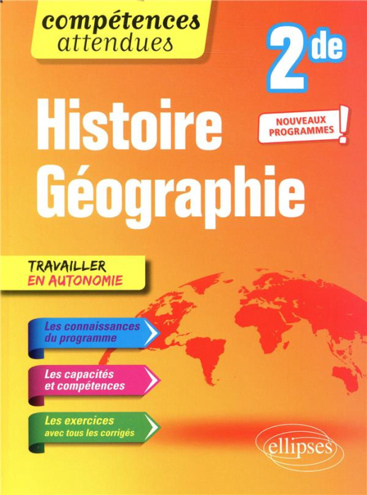 Emprunter Histoire géographie 2de. Edition 2019 livre