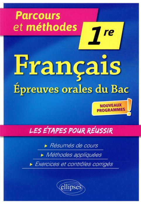 Emprunter Français épreuves orales du BAC 1re livre