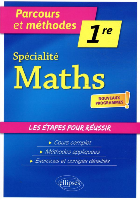 Emprunter Spécialité mathématiques 1re. Edition 2019 livre