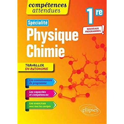 Emprunter Spécialité physique-chimie 1re livre