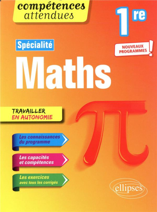 Emprunter Spécialité Maths 1re. Edition 2019 livre