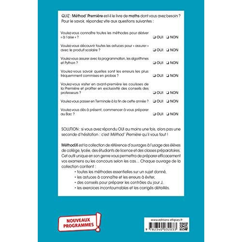 Emprunter Spécialité mathématiques 1re. Edition 2019 livre