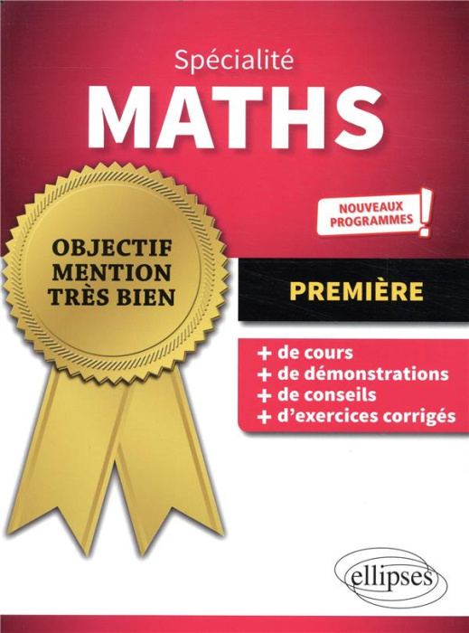 Emprunter Spécialité maths 1re. Edition 2019 livre