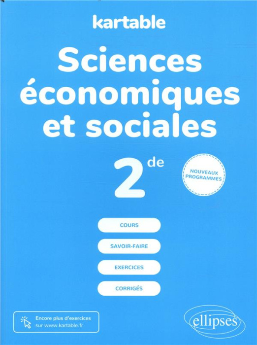 Emprunter Sciences économiques et sociales 2de livre