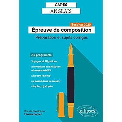Emprunter CAPES anglais. Epreuve de composition, session 2020, Edition 2020 livre