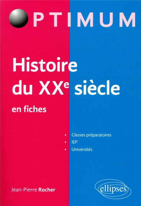 Emprunter Histoire du XXe siècle en fiches livre