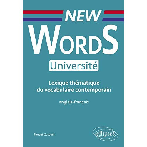 Emprunter Lexique thématique du vocabulaire contemporain anglais-français. Edition 2020 livre