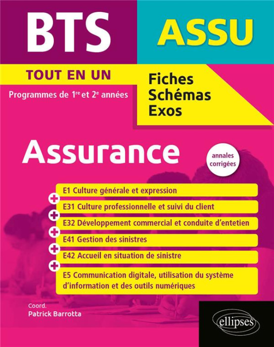 Emprunter BTS Assurance. Annales corrigées livre