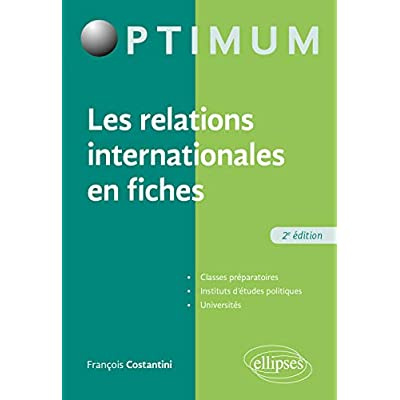 Emprunter Les relations internationales en fiches. 2e édition livre