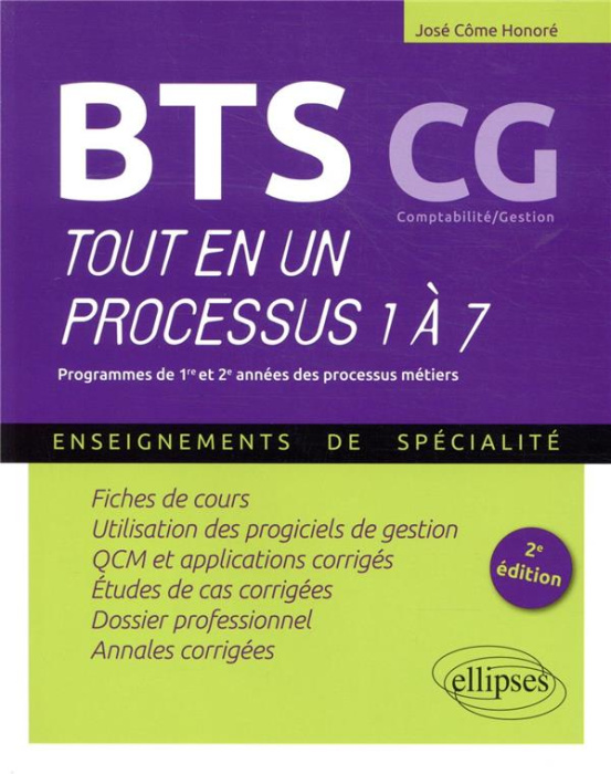 Emprunter BTS CG. Tout en un processus 1 à 7, 2e édition livre