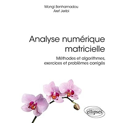 Emprunter ANALYSE NUMERIQUE MATRICIELLE - METHODES ET ALGORITHMES, EXERCICES ET PROBLEMES CORRIGES livre