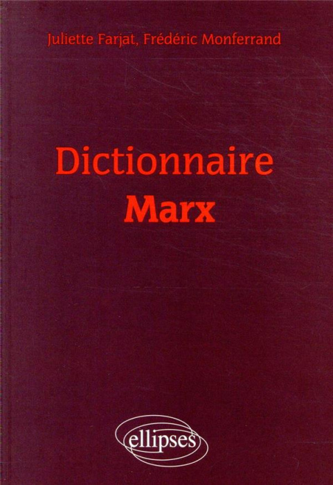 Emprunter Dictionnaire Marx livre