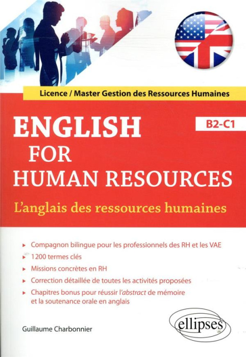 Emprunter L'anglais des ressources humaines B2-C1. Edition bilingue français-anglais livre