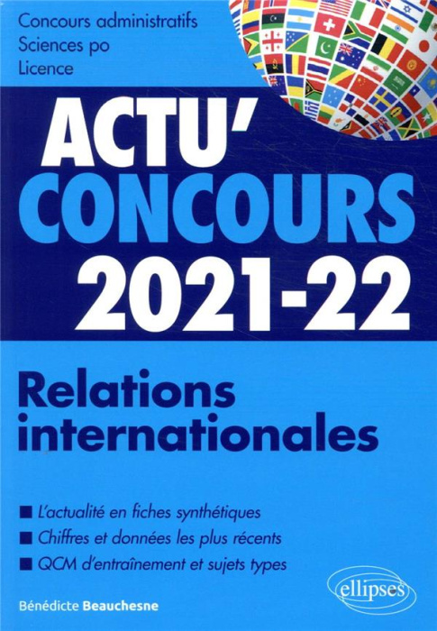 Emprunter Relations internationales. Cours et QCM, Edition 2021-2022 livre