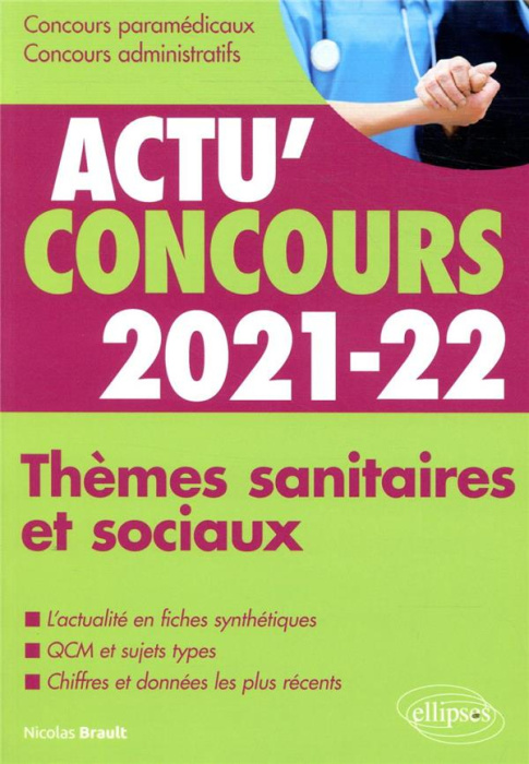Emprunter Thèmes sanitaires et sociaux. Cours et QCM, Edition 2021-2022 livre