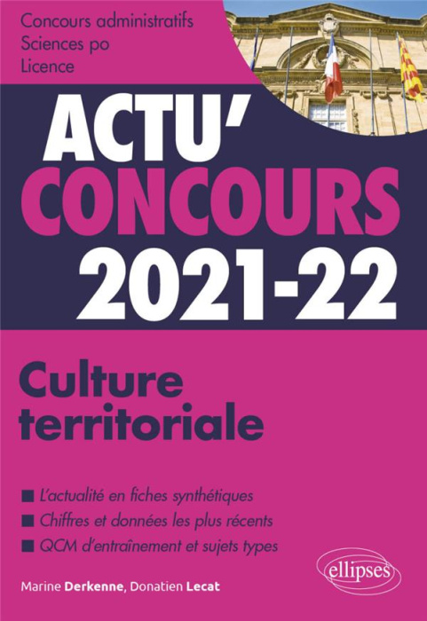 Emprunter Culture territoriale. Cours et QCM, Edition 2021-2022 livre