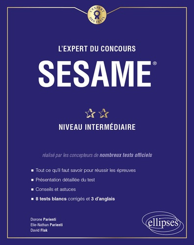Emprunter L'expert du concours SESAME Niveau intermédiaire. 11 tests blancs livre