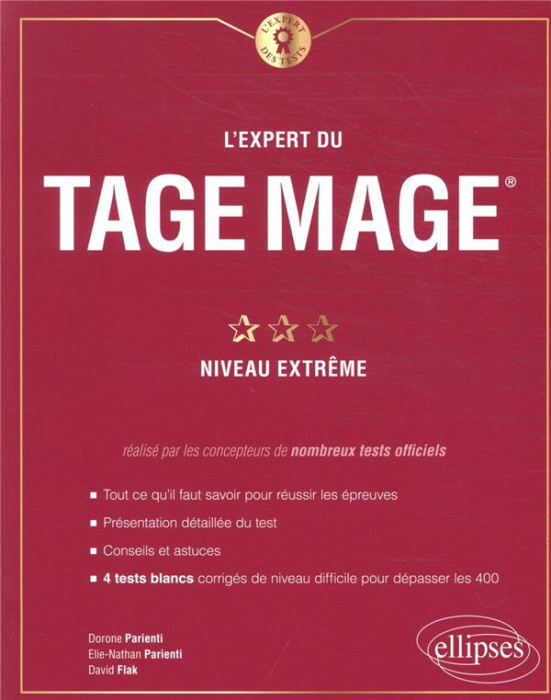 Emprunter L'expert du Tage Mage® Niveau extrême. 4 tests blancs livre
