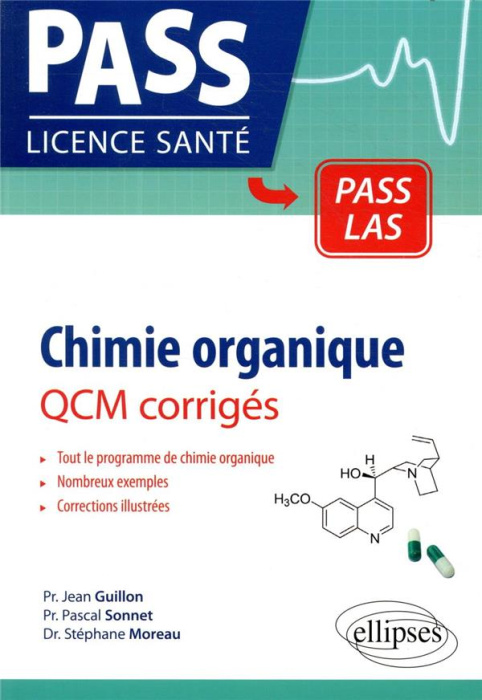 Emprunter Chimie organique. QCM corrigés livre