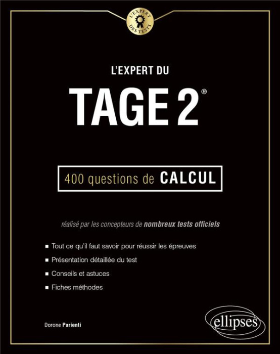 Emprunter L'expert du Tage 2®. 400 questions de calcul livre