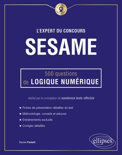 Emprunter L'expert du concours SESAME. 500 questions de logique numérique livre