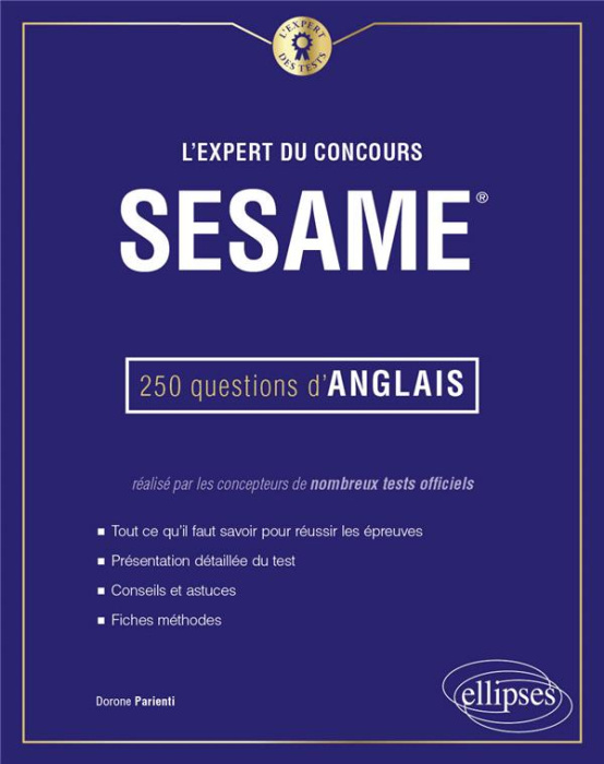 Emprunter L'expert du concours SESAME. 250 questions d'anglais livre