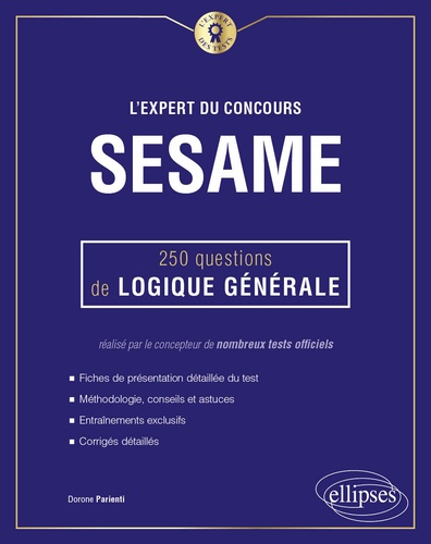 Emprunter L'expert du concours SESAME. 250 questions de logique générale livre