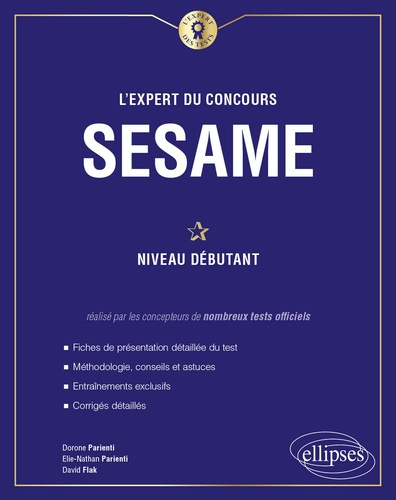 Emprunter L'expert du concours SESAME. Niveau débutant livre