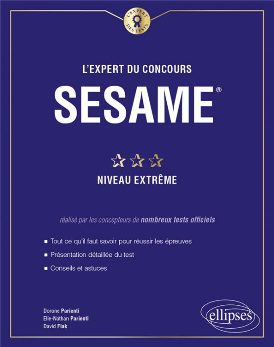 Emprunter L'expert du concours SESAME. Niveau extrême livre