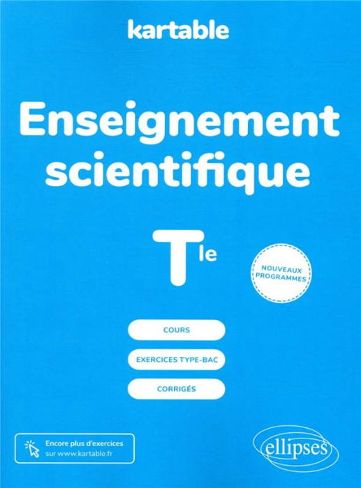 Emprunter Enseignement scientifique Tle livre