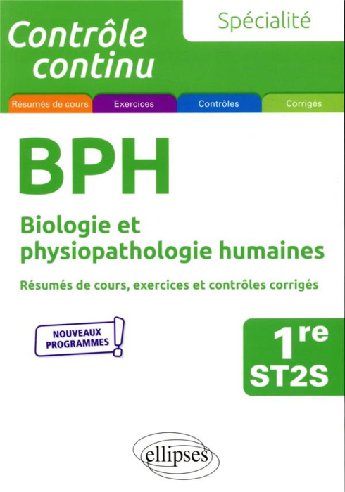 Emprunter Spécialité BPH 1re ST2S. Edition 2021 livre