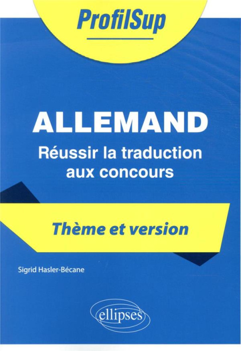 Emprunter Allemand. Réussir la traduction au concours livre