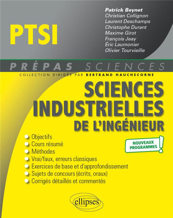 Emprunter Sciences industrielles de l'ingénieur PTSI. 3e édition livre
