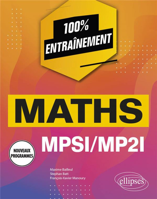 Emprunter Maths MPSI/MP2I livre