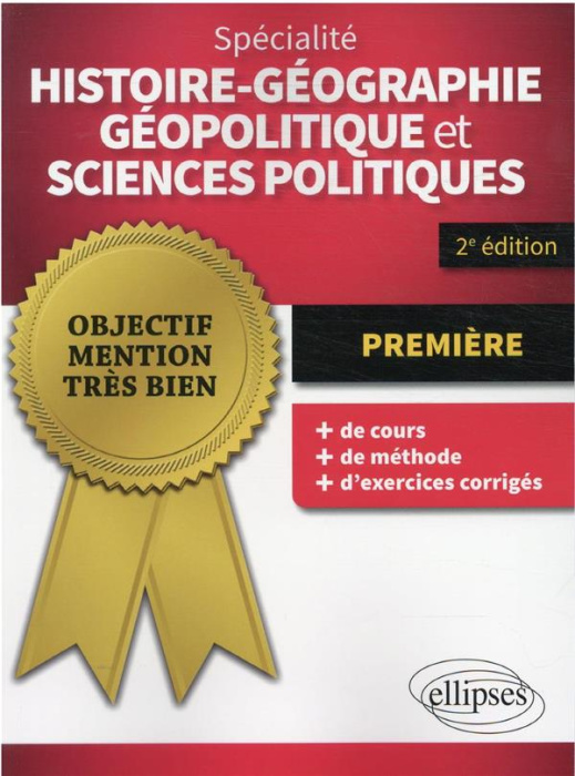 Emprunter Spécialité Histoire-géographie, géopolitique et sciences politiques 1re. 2e édition livre