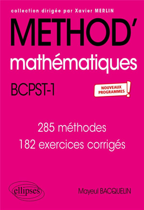Emprunter Mathématiques BCPST 1re année livre