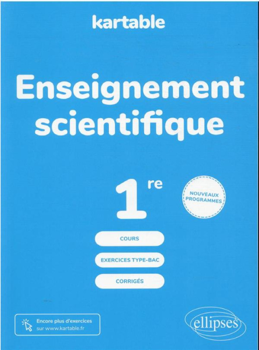 Emprunter Enseignement scientifique - Première livre