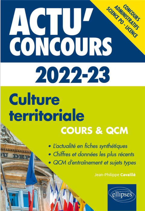 Emprunter Culture territoriale. Cours et QCM, Edition 2022-2023 livre