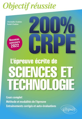 Emprunter L'épreuve écrite de sciences et technologie. Edition 2022 livre