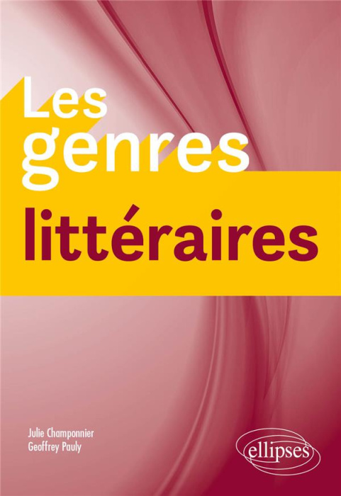 Emprunter Les genres littéraires livre