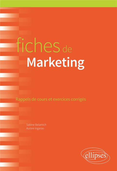 Emprunter Fiches de marketing. Rappels de cours et exercices corrigés livre