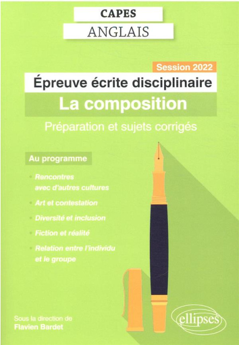 Emprunter Epreuve écrite disciplinaire. La composition. Préparation et sujets corrigés, Edition 2022 livre